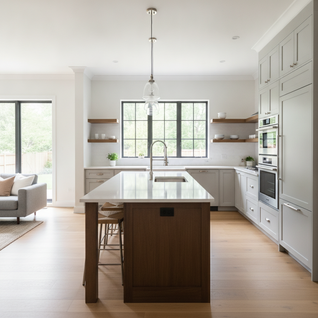 Kitchen Remodeling - No Face and No Text